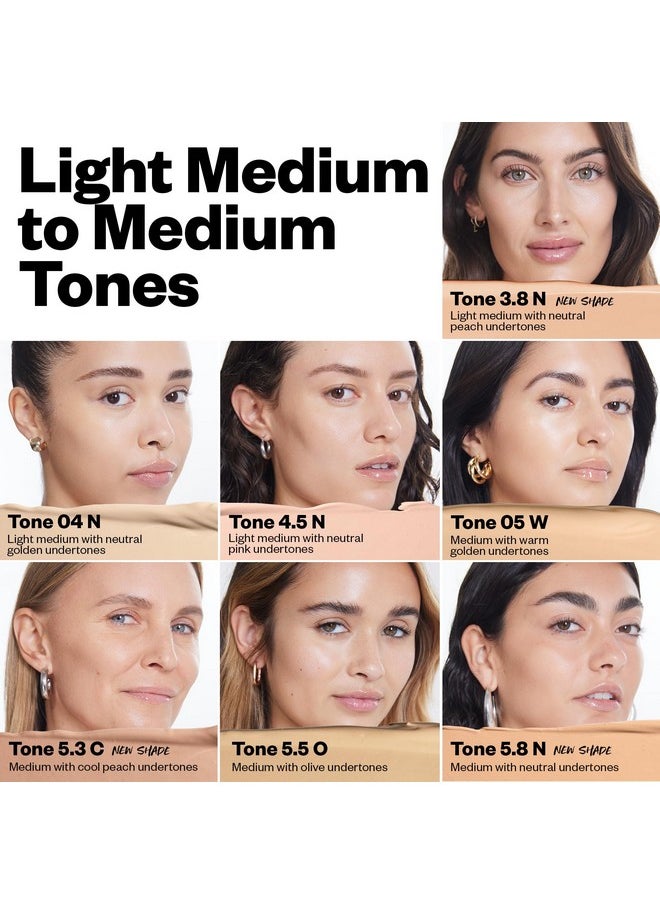 Kosas Revealer Concealer - Medium Coverage Makeup with Hyaluronic Acid, Conceals Dark Circles Under Eyes, Dark Spots and Blemishes + Brightens, Hydrates, Long-Lasting & Vegan, (Tone 5.5 O)