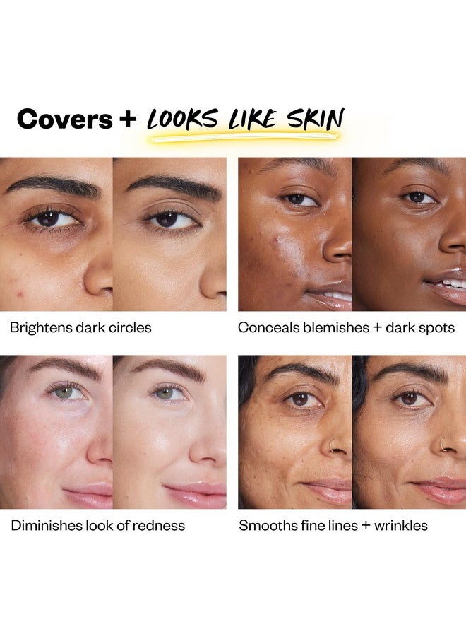 Kosas Revealer Concealer - Medium Coverage Makeup with Hyaluronic Acid, Conceals Dark Circles Under Eyes, Dark Spots and Blemishes + Brightens, Hydrates, Long-Lasting & Vegan, (Tone 5.5 O)