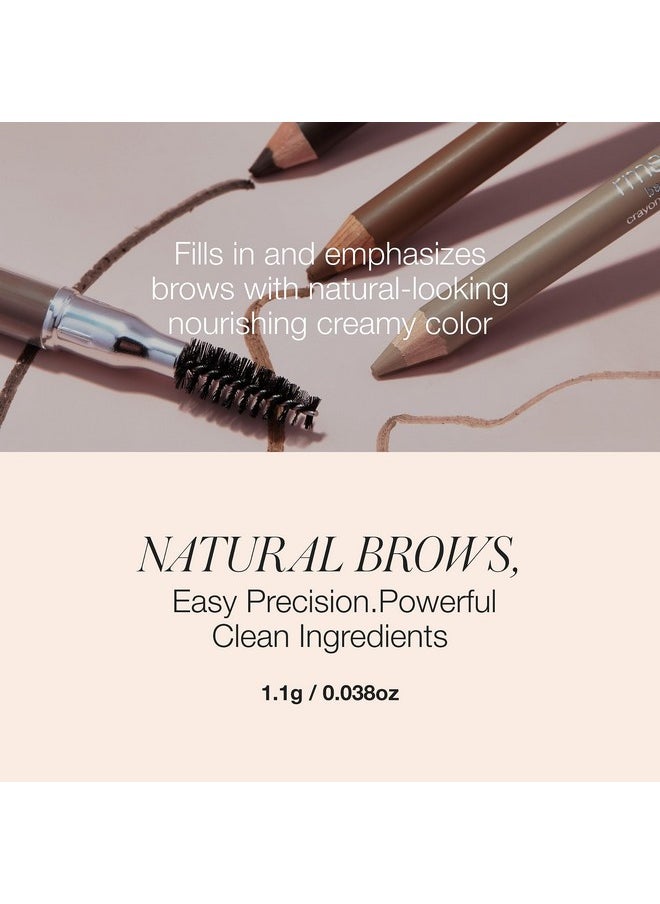 RMS Beauty Back2Brow Pencil, Brow Pencil with Spoolie, Blonde Eyebrow Pencil, Brown Eyebrow Pencil, Black Eyebrow Pencil, Eye Brow Pencil