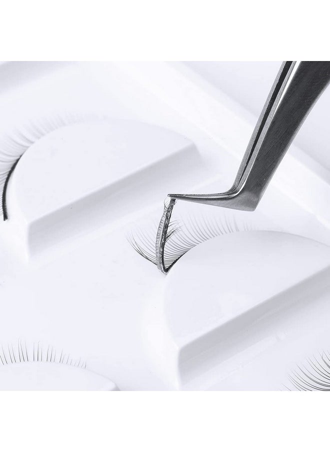 Practice Lashes for Lash Extensions FADLASH 25 Pairs Self Adhesive Eyelashes Lash Extension Strip Eyelashes for Lash Mannequin Head Eyelash Extension Supplies Black