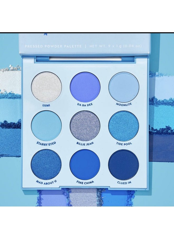Colourpop Blue Moon Eyeshadow Palette, Powder