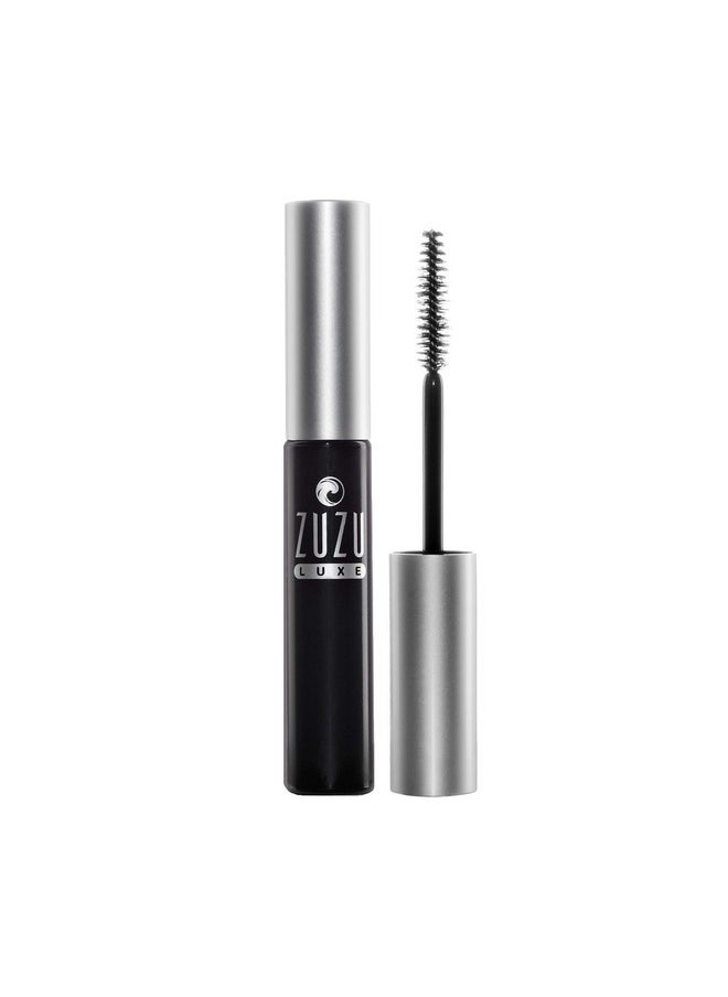 ZUZU LUXE Luxe Mascara (Onyx), Water resistant, Natural, Paraben Free, Vegan, Gluten-free, Cruelty-free, Non GMO, Adds lush volume to lashes, Vitamin Enriched formula conditions lashes, 0.25 oz.