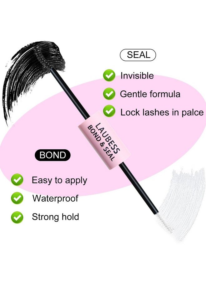 Lash Bond and Seal for Eyelash Extensions Cluster Lash Glue Long Lasting Eyelash Glue Waterproof DIY Lash Extension Glue Individual Lash Glue