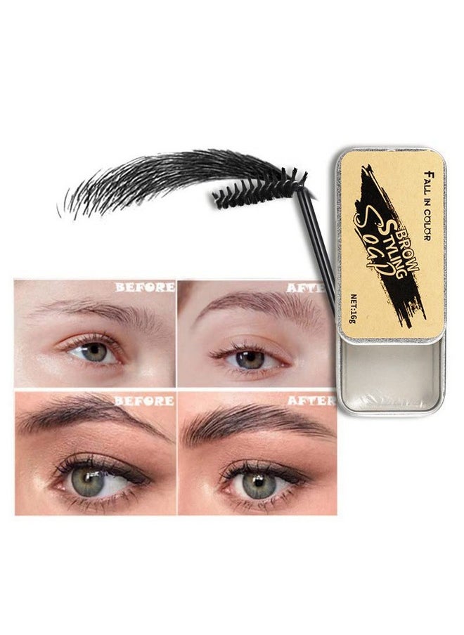 5x Longer Voluminous Eyelashes, 2 in 1 Vibely Mascara & Eyebrow Pencil & Eyeliner & Eyebrow Soap Kit & 10Pcs Eyebrow Trimming Blades, Waterproof No Clumping (5 Set)