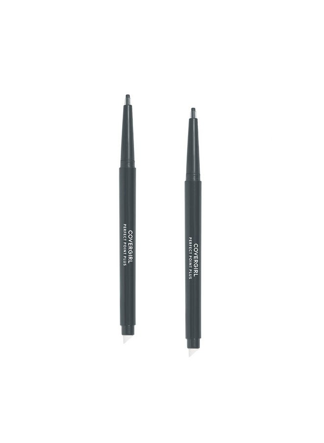 Covergirl Perfect Point Plus Charcoal Color Eyeliner Pencil, 0.008 Ounce (Pack of 2)