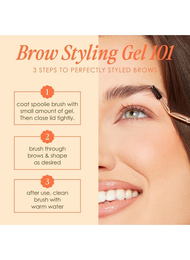 Grande Cosmetics Brow Lamination Gel | DIY Eyebrow Lamination | Shapes, Sculpts & Sets With 12-Hour Hold | Conditions & Nourishes For Healthier Looking Brows