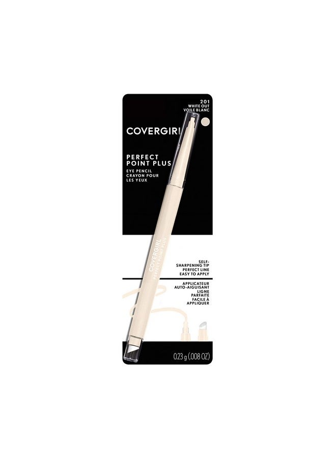 COVERGIRL Perfect Point Plus Eyeliner, White Out