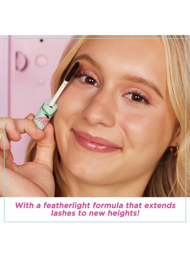 Petite 'n Pretty Feather Stretch Tubing Washable Mascara - Makeup for Kids, Tweens and Teens - Extends lashes, Easy to Apply & Remove - Non Toxic & Made in the USA - As Seen on TikTok
