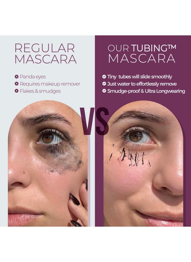 Blinc UltraVolume Tubing Mascara, Volumizing, Lengthening and Curling Mascara, Ultra-Longwearing Washable Mascara, Clean, Vegan and Cruelty-Free, 9mL / 0.30 Fl Oz (Pack of 1)