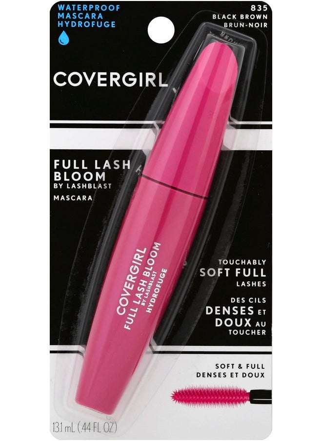 COVERGIRL Full Lash Bloom by Lashblast Waterproof Mascara Black Brown .44 fl oz (13.1 ml) (Packaging may vary)