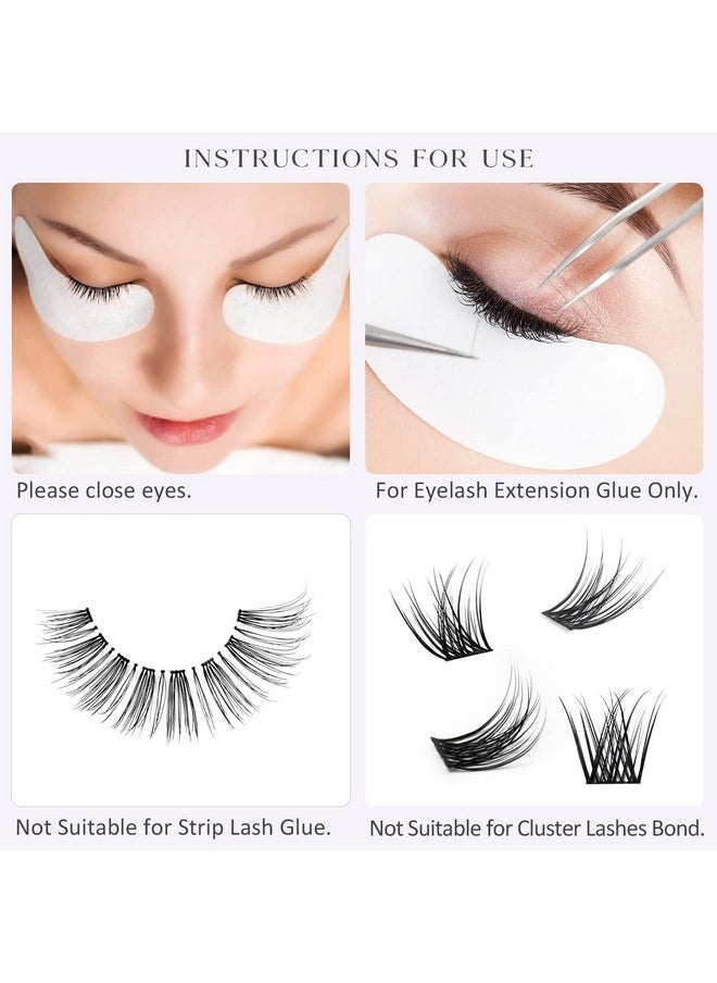 EMEDA Eyelash Extension Remover Gel Not for Clusters Glue 15ml Quickly Dissolves Powerful Lash Extension Glue Professional Removal for Lash Extensions Adhesive (15ml)