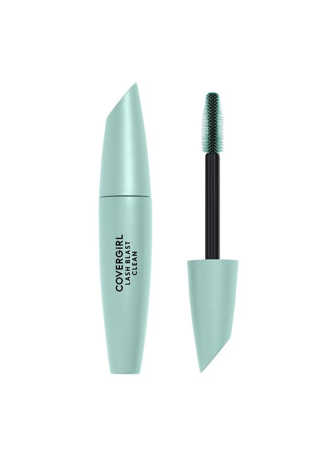 CoverGirl Lash Blast Clean Volume Mascara, Vegan Formula, Volumizing, Smudge-Proof, Cruelty Free, Very Black, 1 Count