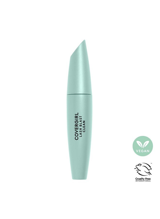 CoverGirl Lash Blast Clean Volume Mascara, Vegan Formula, Volumizing, Smudge-Proof, Cruelty Free, Very Black, 1 Count