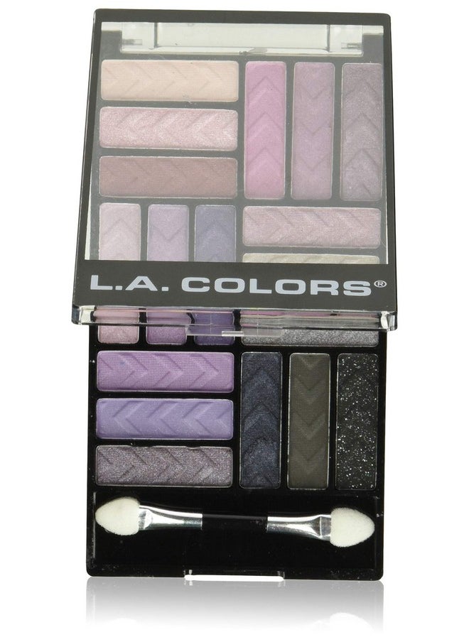 L.A. COLORS 8 Color Eyeshadow Palette, 0.70 Oz, Strange Love, 1 Count