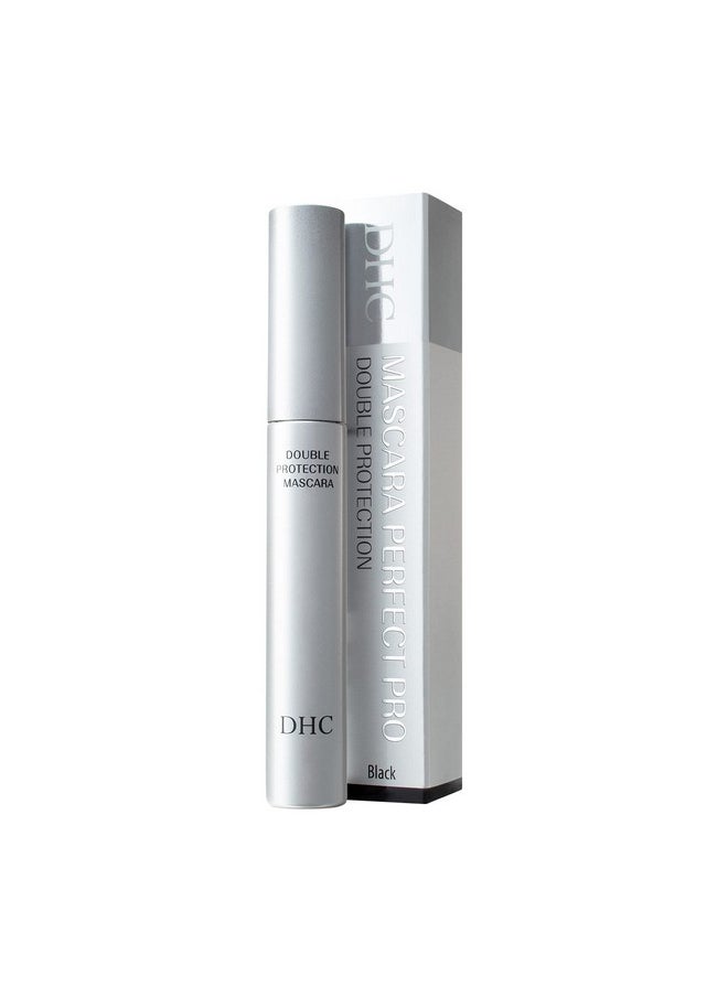 DHC Mascara Perfect Pro Double Protection, Black, .17 oz (5g) Net wt.