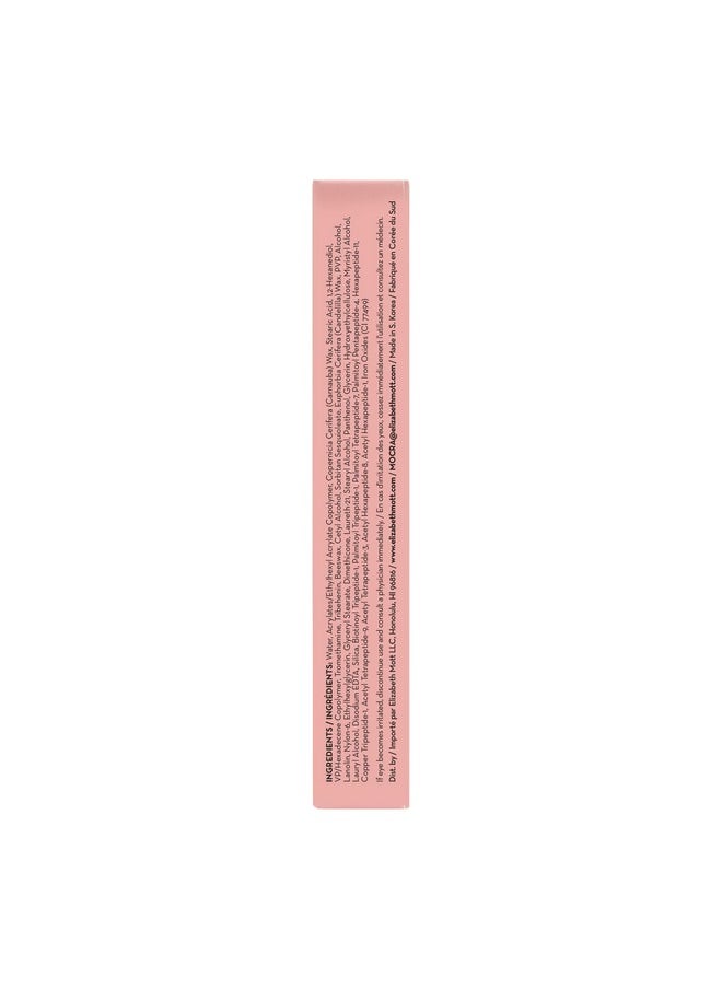Elizabeth Mott Black Volumizing Smudge-Proof Mascara-Cruelty Free Lengthening Fiber Mascara with Hourglass Wand-Water Resistant, No Clump, Amazing Eyelashes, Safe with Lash Extensions, Full-Size 8 ml