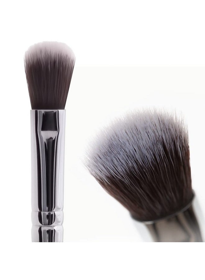 Nanshy Blending Eye Shadow Brush - Ideal for Powder, Cream Eyeshadow - Dome Oval Eye Shadow Brush - 217s Dupe - Vegan & Cruelty-Free - White