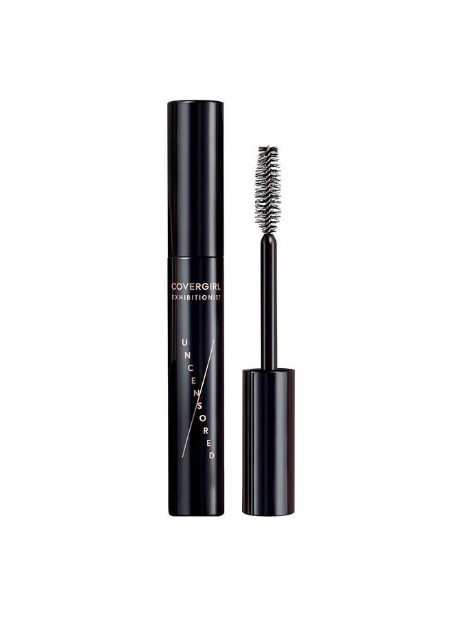 Covergirl Exhibitionist Uncensored Waterproof Mascara, Extreme Black, 0.3 Fl Oz