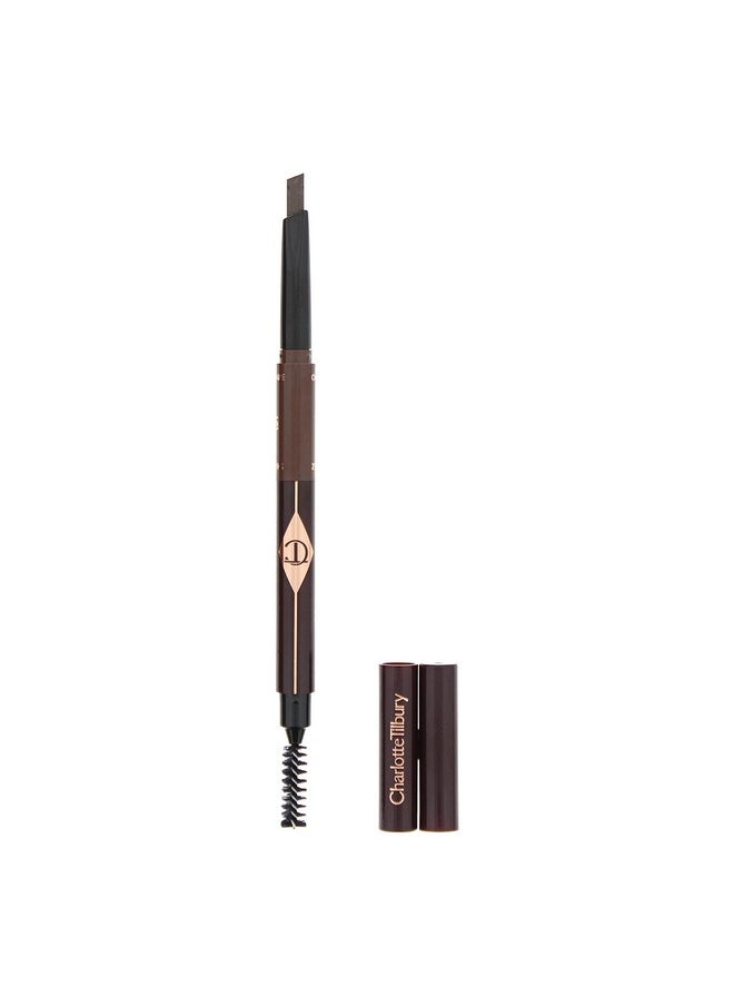Charlotte Tilbury Brow Lift Three-Way Shape Tool - Luscious Brow (medium brown)