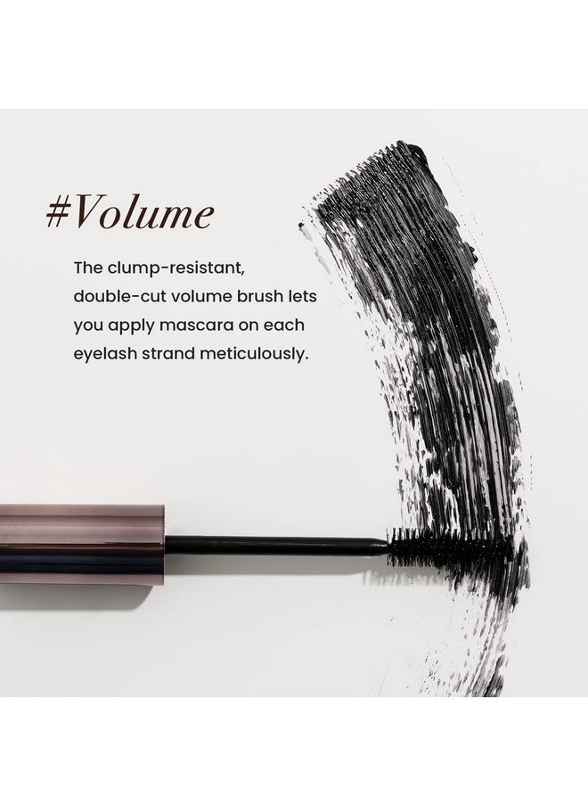 heimish Dailism Smudge Stop Mascara 0.32 oz / 9 g | Volume Mascara with no Smudging | Washable Mascara, Eye Makeup, Non-Clumping Curling, Waterproof, Kbeauty