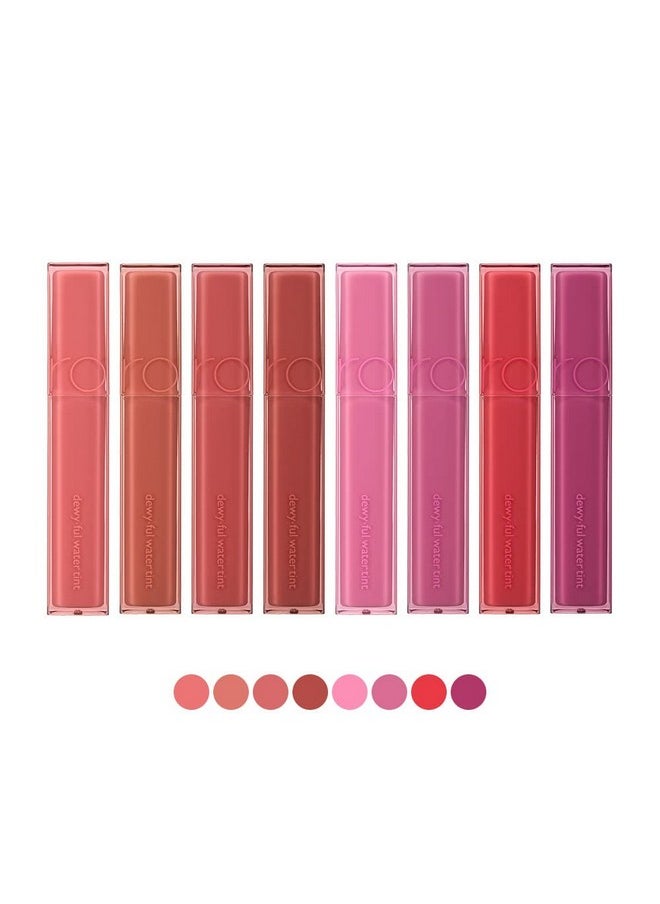 rom&nd DEWY·FUL WATER TINT 03 IF ROSE |Glossy| high pigment|moisturizing| non-sticky|Hydrated lips|colorful shades|High Shine|0.18oz