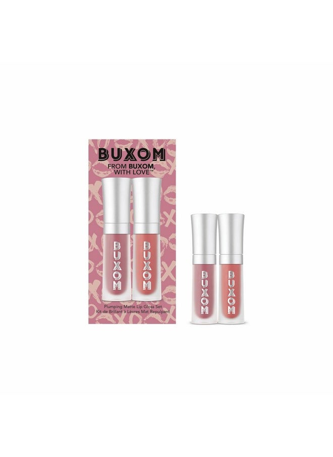 BUXOM Full-On Plumping Lip Matte, From Buxom, With Love Plumping Lip Gloss Set