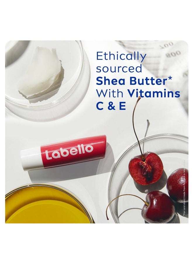 Labello Cherry Shine Fruity Lip Gloss Balm SPF 10