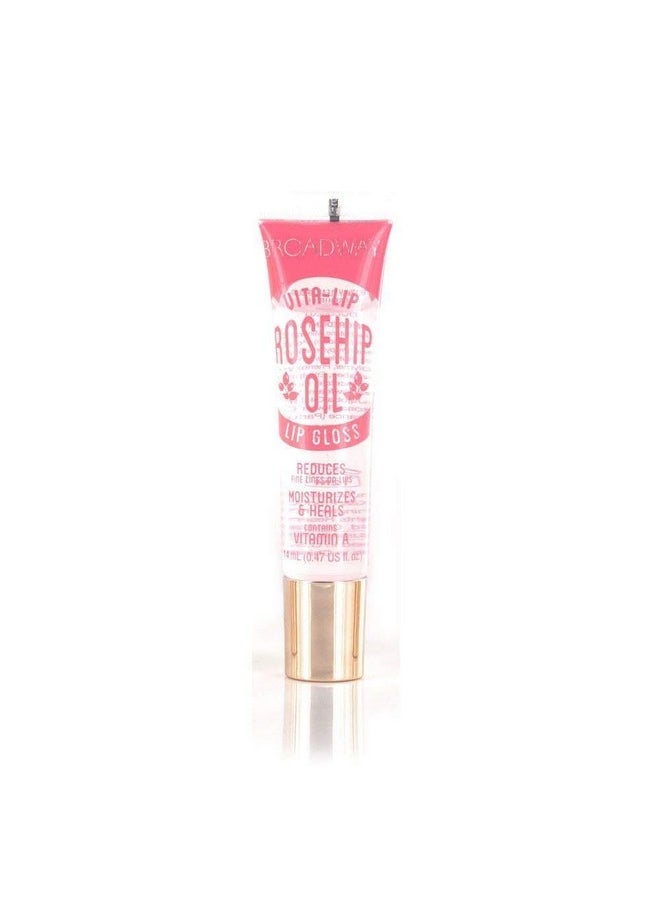 6-PACKS Kiss Broadway Clear Lip Gloss (#1 Mint,Coconut,Rosehip)