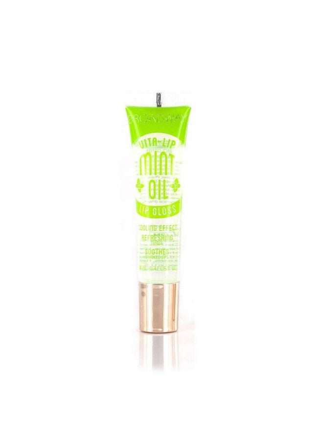 6-PACKS Kiss Broadway Clear Lip Gloss (#1 Mint,Coconut,Rosehip)
