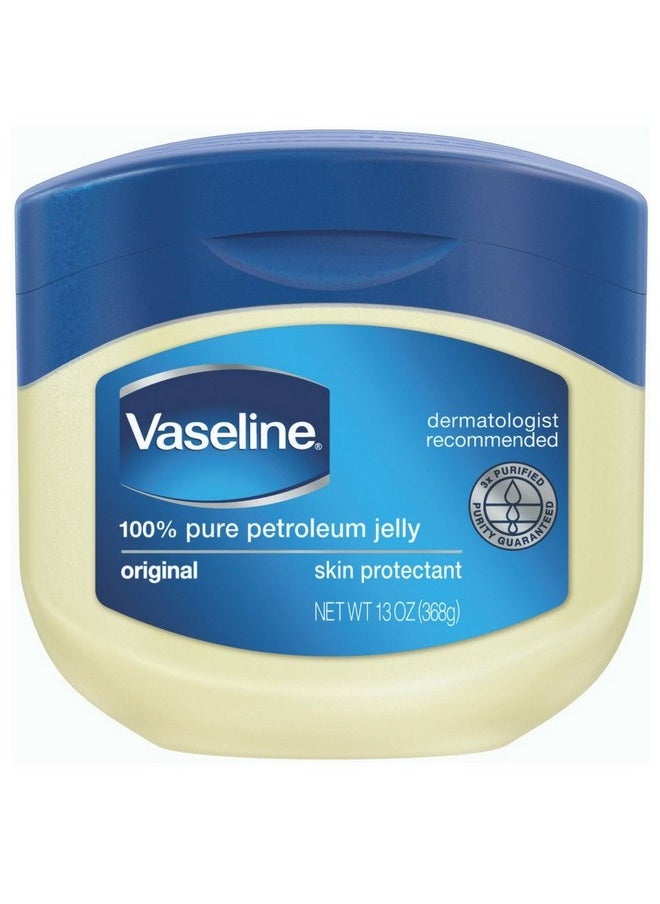 Vaseline 100 Percent Pure Petroleum Jelly Original By For Unisex - 13 Oz Vaseline