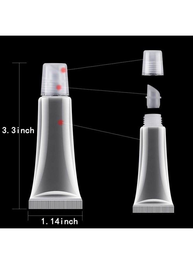HRLORKC 110Pcs 10ml Empty Tubes Lip empty lip gloss containers for Lip Gloss Balm Cosmetic