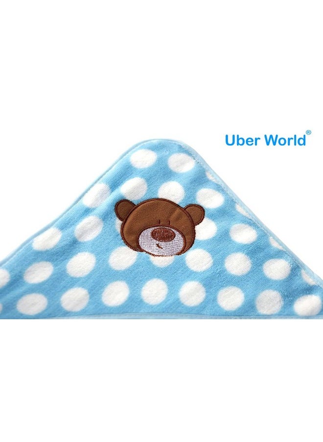 Baby Ac Blanket Plush Warm Breathable And Cozy Blankets For Newborn And Infant, Baby Blankets For Boys Girls Fluffy Warm And Lightweight, Portable Bed Throws For Baby 70 X 70 Cms Pack Of 3