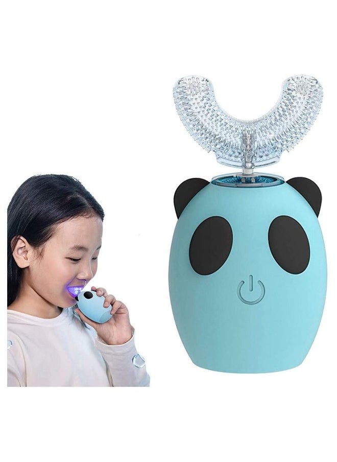 360° Children's U-Shape Automatic Toothbrush, U-Shape Ultrasonic Toothbrush, 3 Modes, Full Mouth Baby Toothbrush, Clean Toothbrush for 7-15 Years Olds