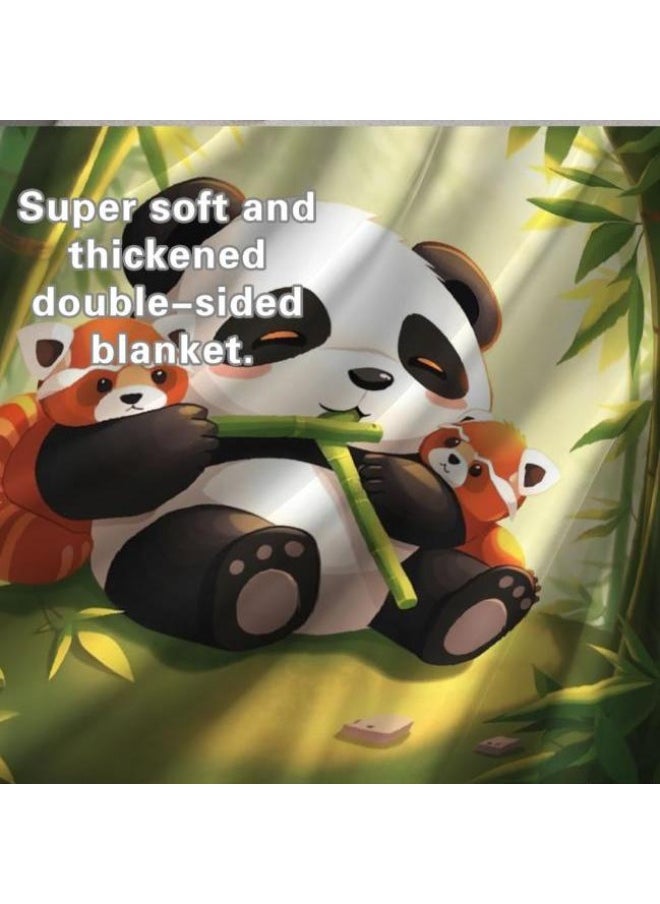 Children's or student cartoon flannel thin blanket (warm and comfortable, suitable for sleep, games) 100cm*150cm - 348