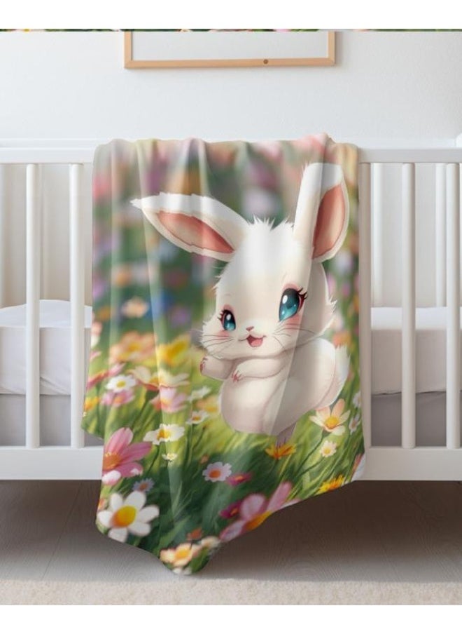 Children's or student cartoon flannel thin blanket (warm and comfortable, suitable for sleep, games) 100cm*150cm - 270