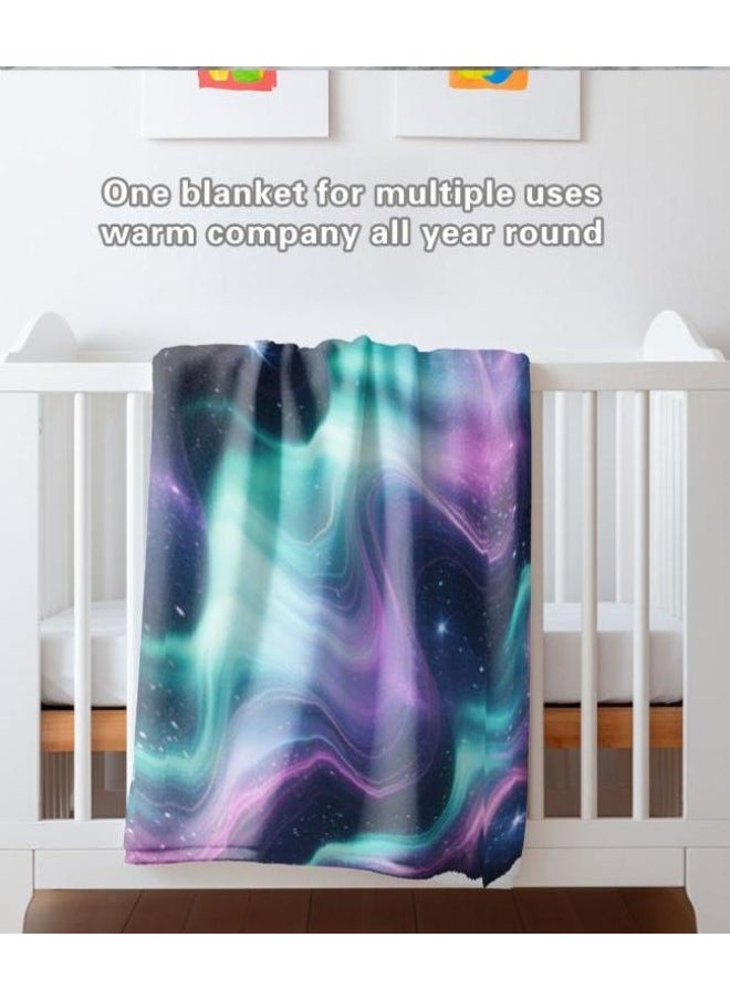 Children's or student cartoon flannel thin blanket (warm and comfortable, suitable for sleep, games) 100cm*150cm