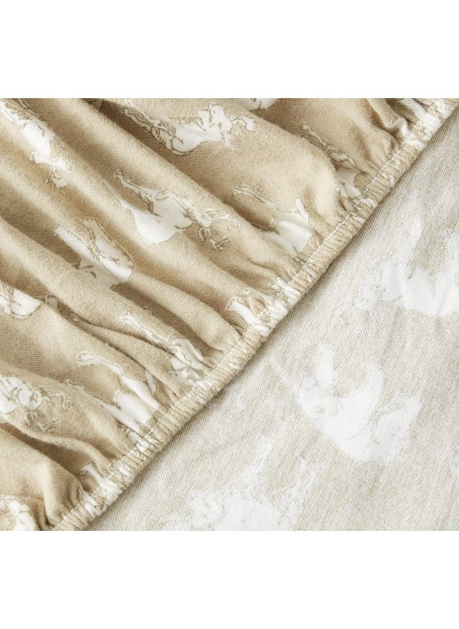 Eddie Bauer - Full Sheets, Cotton Flannel Bedding Set, Brushed for Extra Softness, Cozy Home Decor (Buckhead Ridge, Full)
