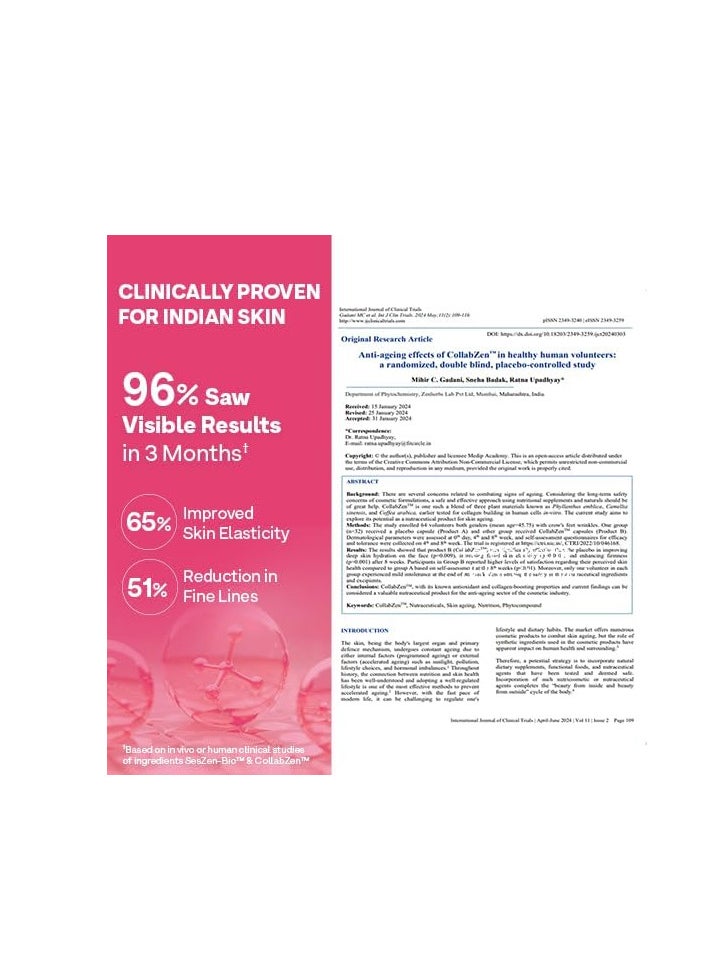 Plant Based Collagen Builder with Biotin & Silica, Acai Berry, Bamboo Shoot, Sea Buckthorn for Anti Aging Beauty, 0.55 lbs, 100% Natural & Vegan Friendly (8.81 oz)