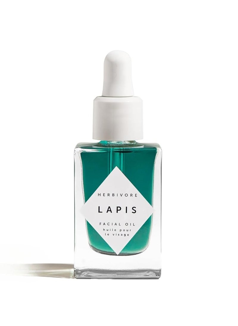HERBIVORE Lapis Blue Tansy Face Oil – Skin-Balancing Moisturizer for Oily, Acne-Prone Skin | Redness Soothing, Azulene-Rich, Plant-based, Vegan, Cruelty-free