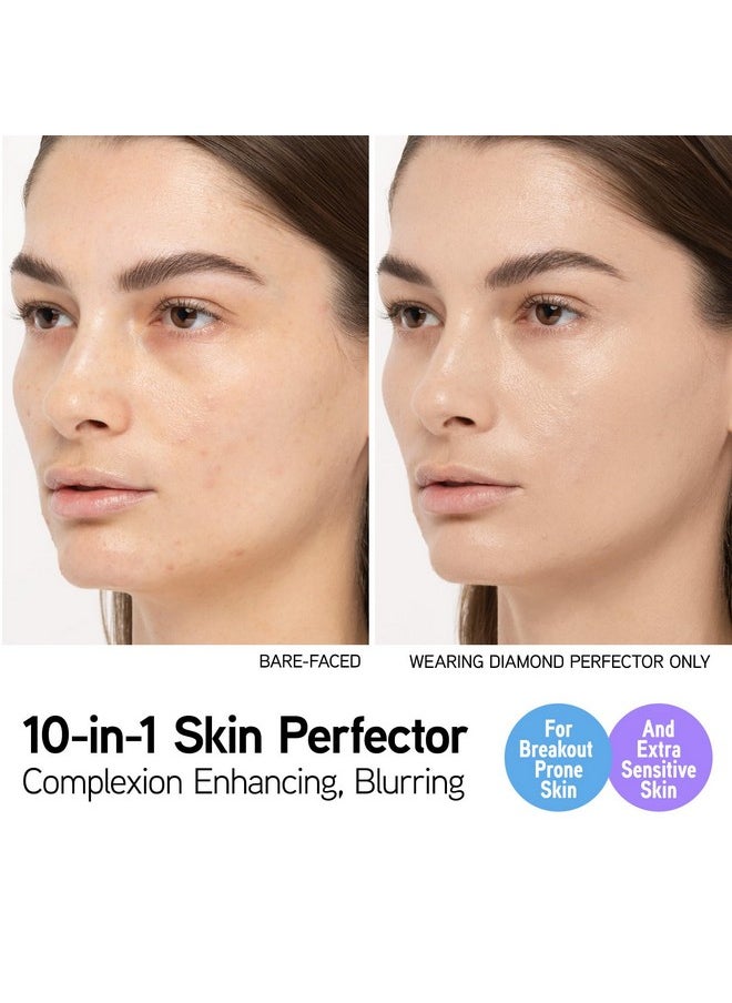 Physicians Formula Mineral Wear®Diamond Perfector BB Cream, 10 in 1 Skin Perfecting Beauty Balm, Lightweight & Luminous Finish - Light to Medium