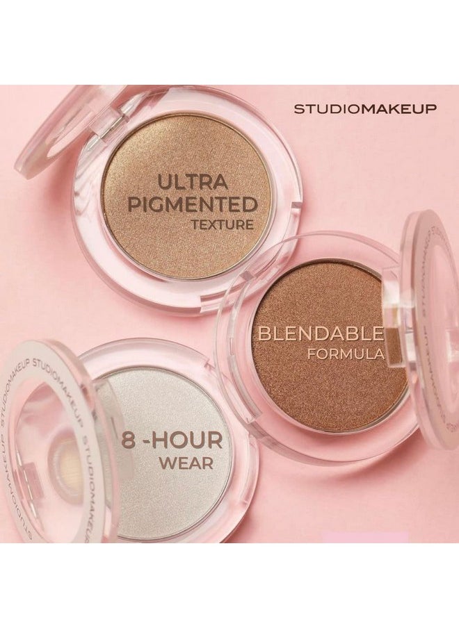 Studiomakeup Face Highlighter Powder - Lightweight, Shimmery Highlighter Makeup Texture Powder - Easy to Apply Makeup Highlighter for All Skin Types