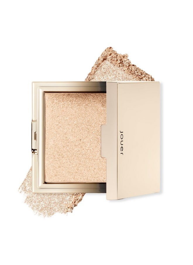 Jouer Powder Highlighter - Highlighter Powder for Face - Luminizer Makeup - Buildable Pigment - Talc, Paraben, Cruelty Free & Vegan - Citrine