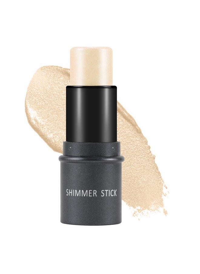 Boobeen Highlighter Makeup Stick Highlighter Bronzer Stick Glow Face Illuminator Highlighter Contouring Stick Waterproof Long-lasting