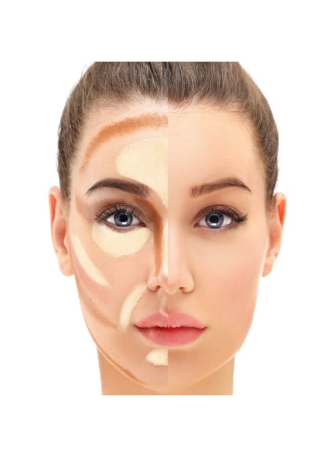 Boobeen Highlighter Makeup Stick Highlighter Bronzer Stick Glow Face Illuminator Highlighter Contouring Stick Waterproof Long-lasting