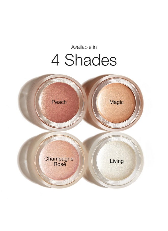 RMS Beauty Luminizer - Cream Highlighter Makeup, Face Highlighter & Inner Corner Eye Highlighter, Glow Balm Dewy Makeup Face Highlighters & Luminizers