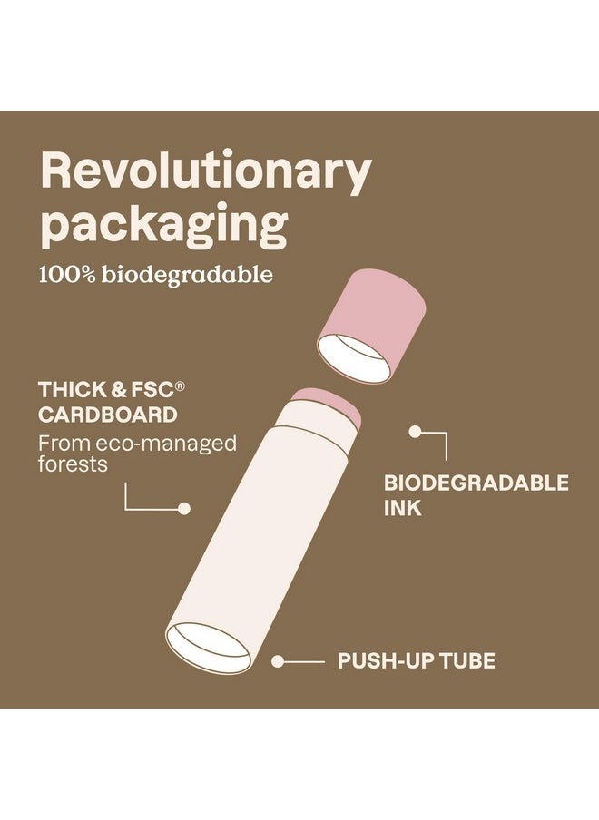ATTITUDE Oceanly Lightweight Highlighter Stick, Titanium Dioxide-Free, EWG Verified, Plastic-Free, Vegan & Cruelty-free Makeup, Golden Rose, 0.3 Ounces
