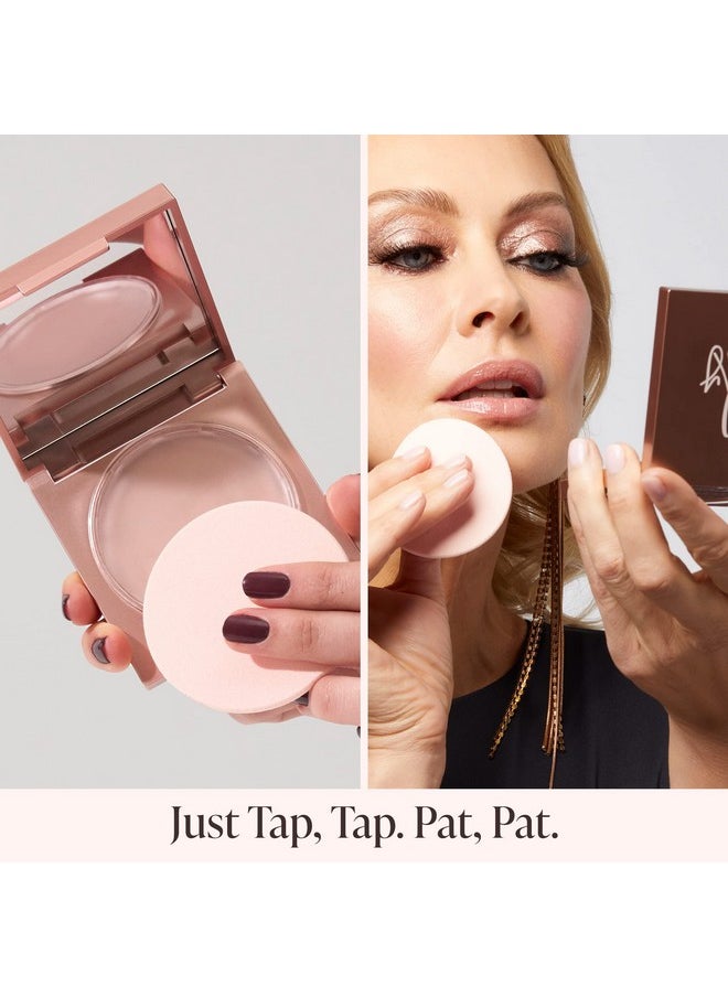Mally Beauty Poreless Face Defender Blurring Primer & Blotting Setting Powder - Long-Lasting Matte Finish - Tap & Pat Product on Skin - Control Shine - Blurs Pores & Extends Makeup Wear - Full-Size