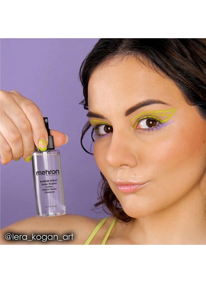 Mehron Makeup Barrier Spray | Setting Spray for Makeup | Makeup Setting Spray for Face 9 fl oz (266 ml)