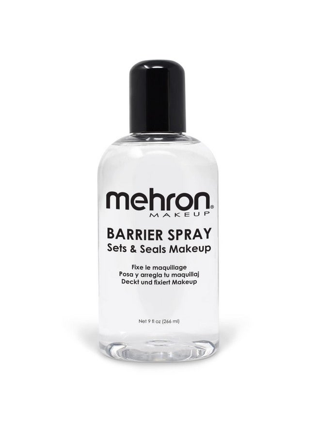 Mehron Makeup Barrier Spray | Setting Spray for Makeup | Makeup Setting Spray for Face 9 fl oz (266 ml)