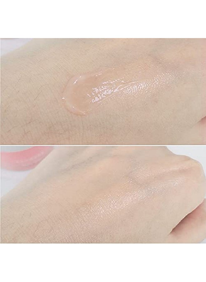 2PCS Hunmui Face Primer Pore Base Gel Cream Cover Pores Water Embellish Skin Silky Finish Primer, Remove Oils Isolating Pore Light Weight Primer Natural Make Up To Flawless Face Firming Moisturizers